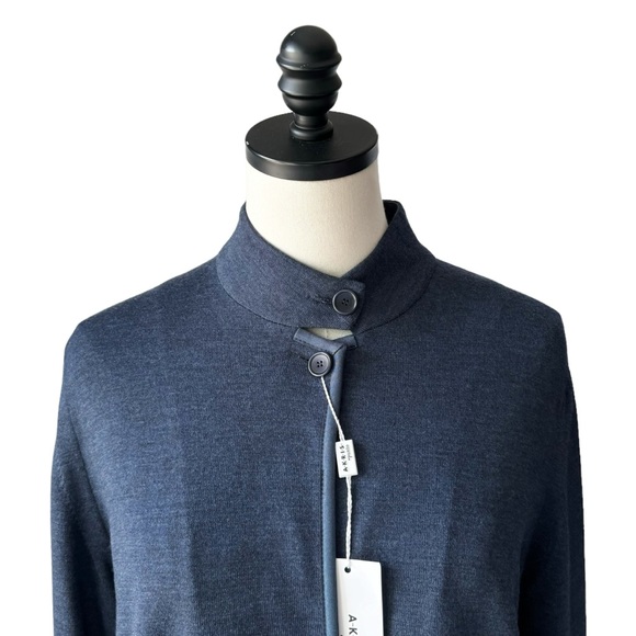 Akris Punto Longline Knit Wool Jacket | 12 NWT - Picture 2 of 12